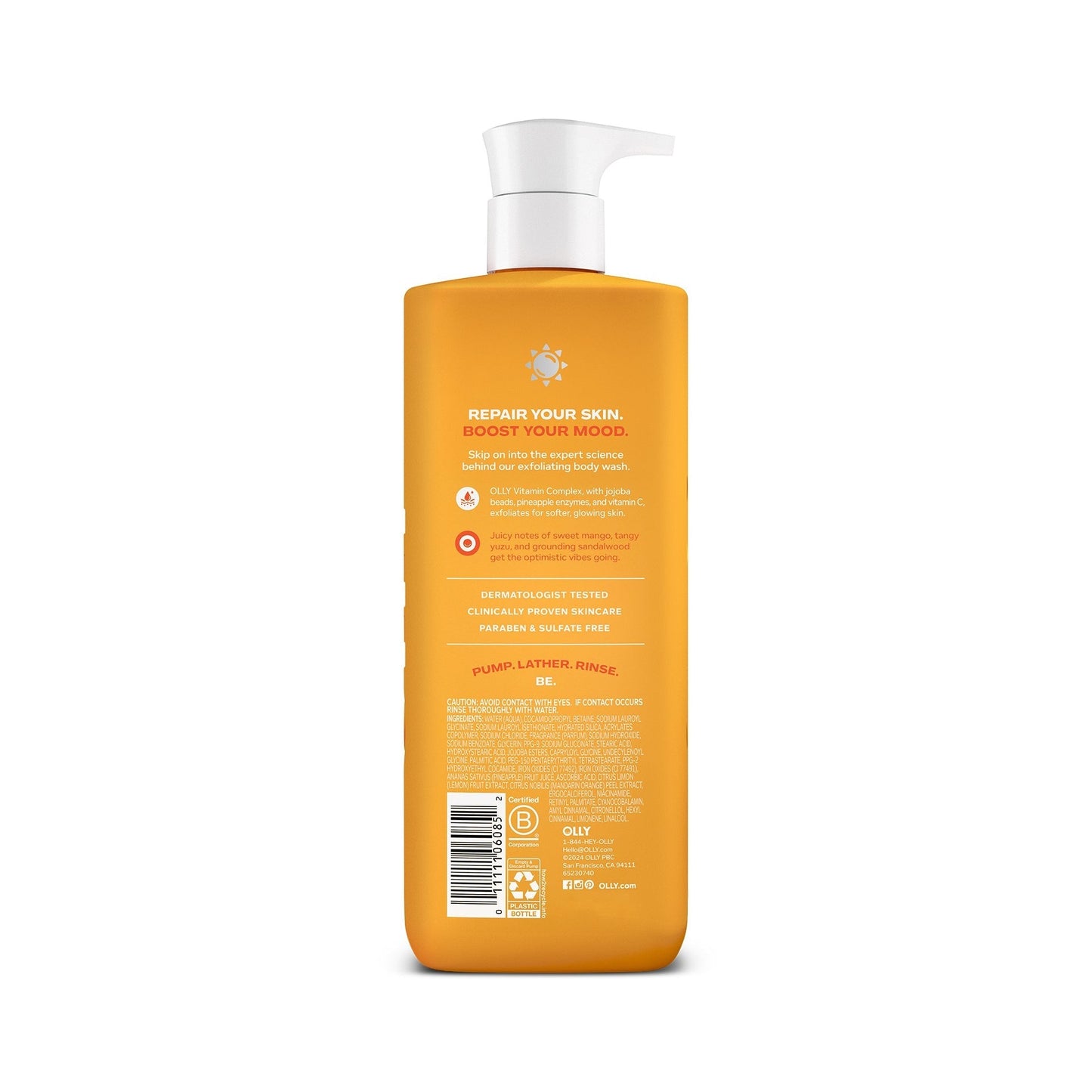 Happy Mood + Skin Body Wash