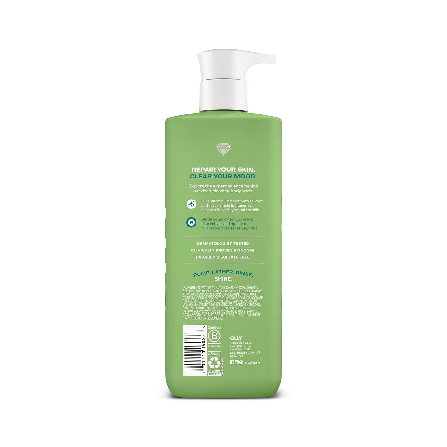Clear Mood + Skin Body Wash
