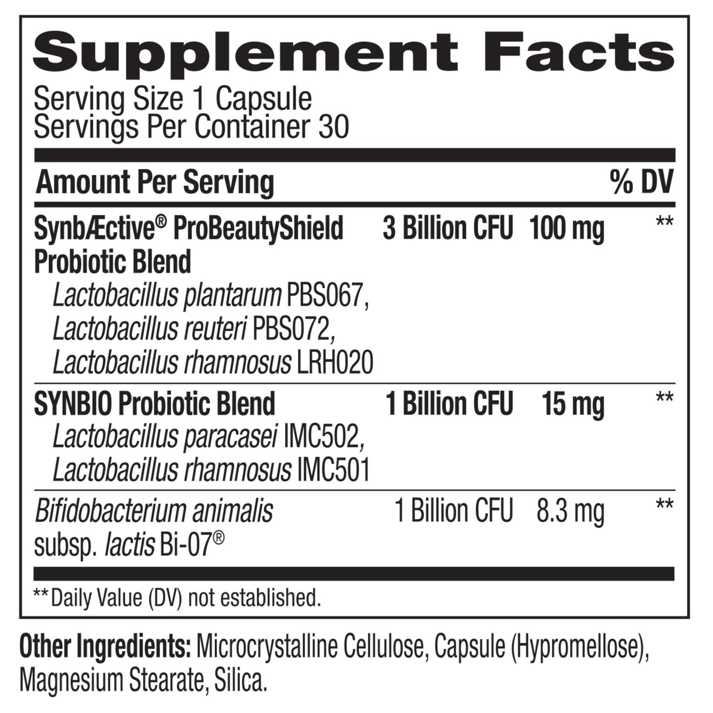 Precise Probiotics Skin