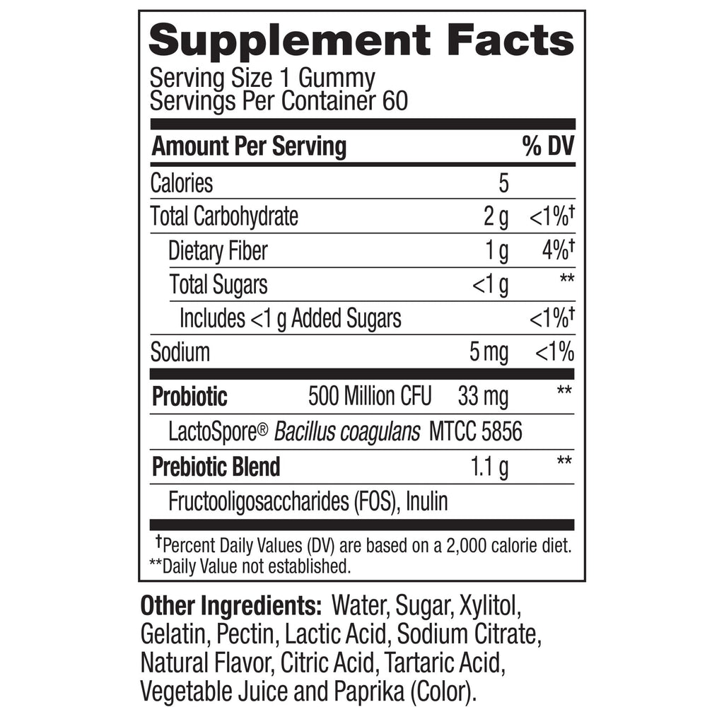 Probiotic + Prebiotic