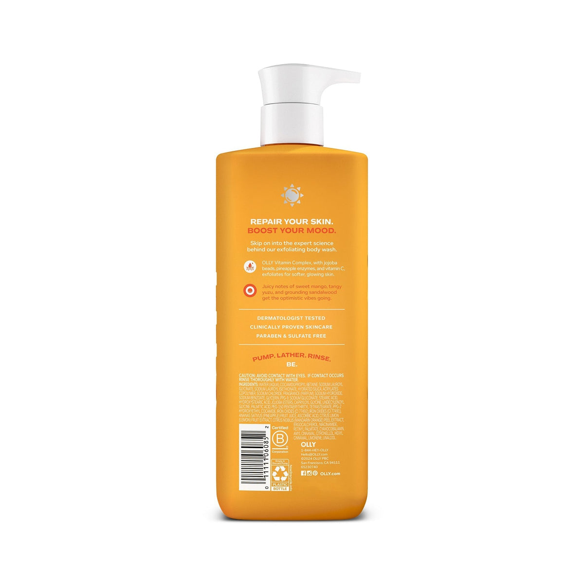 Happy Mood + Skin Body Wash