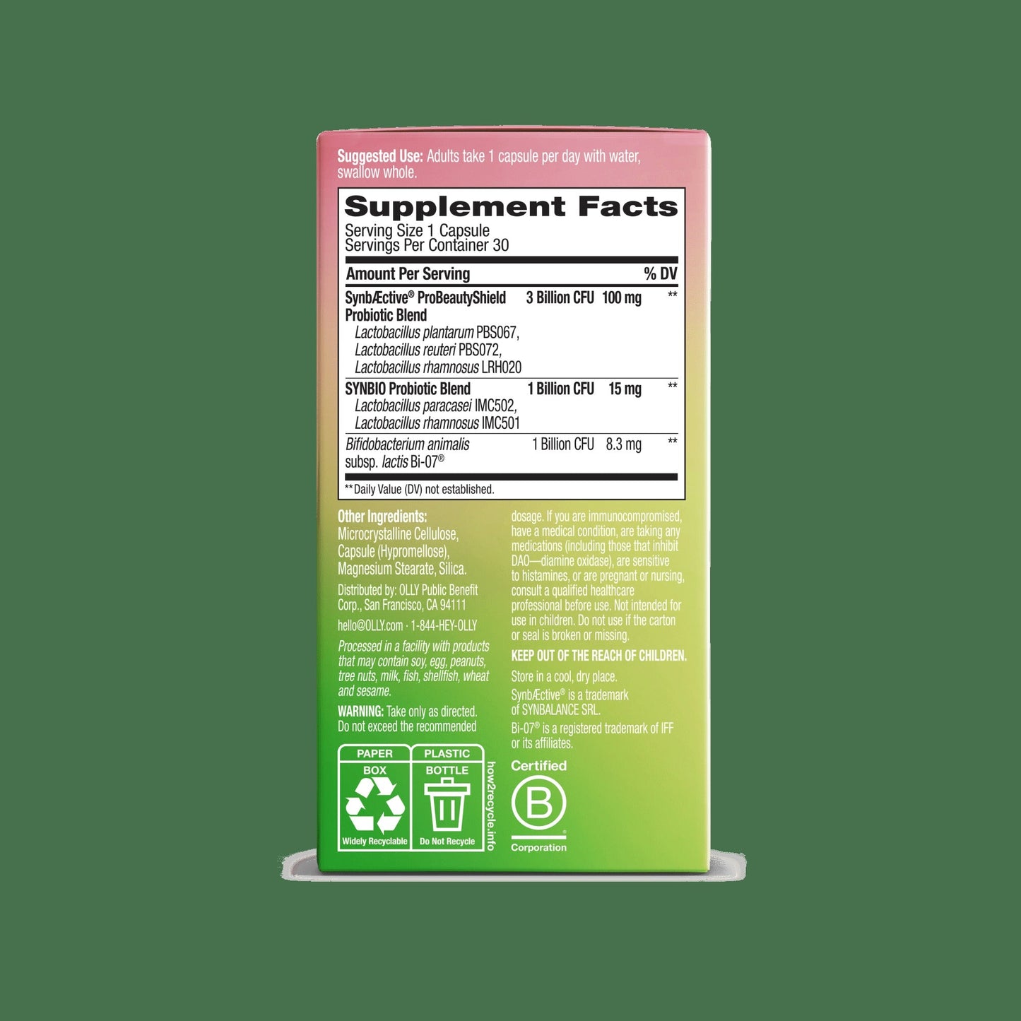 Precise Probiotics Skin