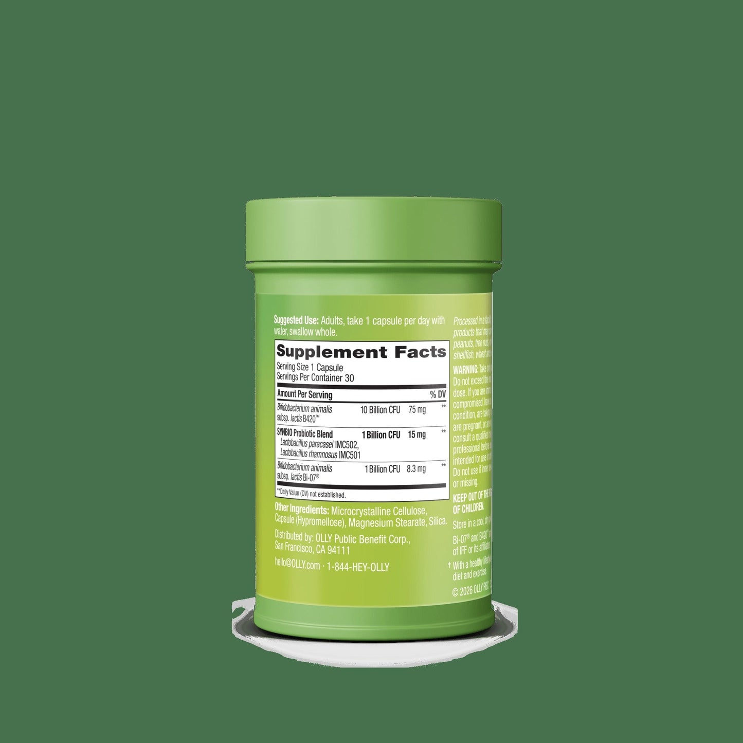 Precise Probiotics Metabolism