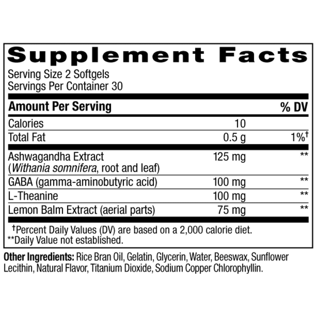 Ultra Strength Goodbye Stress Softgels